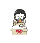 赤ちゃんと猫【 正月 ver. 】（個別スタンプ：5）