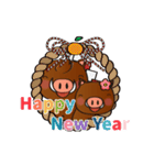 可愛いの猪ちゃん～謹賀新年。（個別スタンプ：19）
