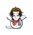 クセ毛のブライアン in Winter（個別スタンプ：12）