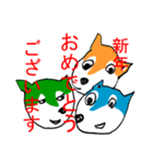 コーギー達のお正月の挨拶（個別スタンプ：5）