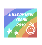 New Year Stamp 2019（個別スタンプ：8）