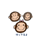 ゴリ子 No.2（個別スタンプ：4）