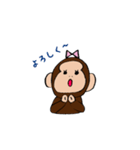 ゴリ子 No.2（個別スタンプ：9）