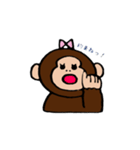 ゴリ子 No.2（個別スタンプ：16）