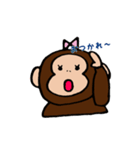 ゴリ子 No.2（個別スタンプ：19）