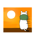 あまり表情が変わらないおこじょ〜お仕事〜（個別スタンプ：24）