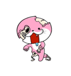 ぴんくなかわうそ（個別スタンプ：11）