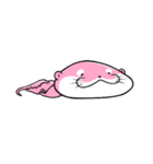 ぴんくなかわうそ（個別スタンプ：14）