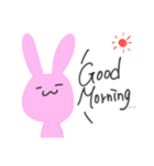 かわいいうさちゃんすたんぷ（個別スタンプ：26）