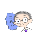 スーツのおじさん（個別スタンプ：18）
