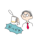 スーツのおじさん（個別スタンプ：19）