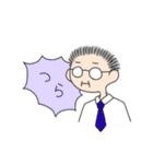 スーツのおじさん（個別スタンプ：25）