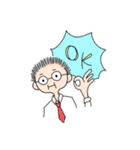 スーツのおじさん（個別スタンプ：34）