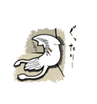 毎日ゴリラとイカ（個別スタンプ：4）