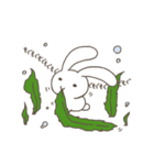 水生うさぎさん（個別スタンプ：2）
