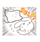 水生うさぎさん（個別スタンプ：11）