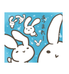 水生うさぎさん（個別スタンプ：16）