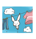 水生うさぎさん（個別スタンプ：34）