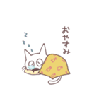 にょっぴのねこさんスタンプ（個別スタンプ：10）