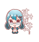 まちまちじょし（個別スタンプ：16）