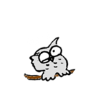 手書きのフクロウくん（個別スタンプ：3）