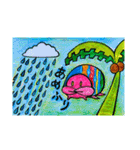 ♪ヤドカリおかちゃん♪（個別スタンプ：3）