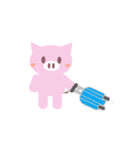 ゆるブタとん華ちゃんスタンプ1（個別スタンプ：40）