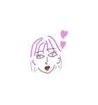 colorful hairstyles 3（個別スタンプ：8）