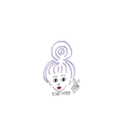 colorful hairstyles 3（個別スタンプ：11）