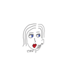 colorful hairstyles 3（個別スタンプ：14）