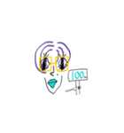 colorful hairstyles 3（個別スタンプ：21）