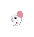 colorful hairstyles 3（個別スタンプ：24）