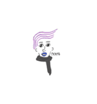 colorful hairstyles 3（個別スタンプ：34）