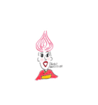 colorful hairstyles 3（個別スタンプ：40）