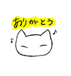 一発書き猫！（個別スタンプ：3）