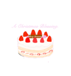クリスマスと桜（個別スタンプ：6）