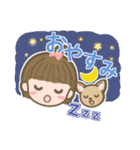 ポチくんとひなちゃん（個別スタンプ：5）