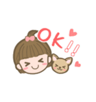 ポチくんとひなちゃん（個別スタンプ：8）