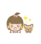 ポチくんとひなちゃん（個別スタンプ：14）