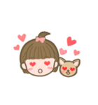 ポチくんとひなちゃん（個別スタンプ：15）