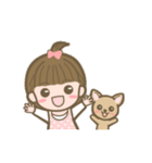 ポチくんとひなちゃん（個別スタンプ：18）