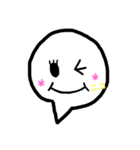 日常顔文字♪♪（個別スタンプ：3）