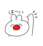 思うままに生きるうさぎ（個別スタンプ：3）