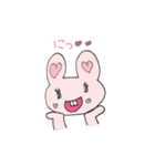 ハートがチャーミングなうさぎのうーちゃん（個別スタンプ：13）