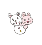 ハートがチャーミングなうさぎのうーちゃん（個別スタンプ：30）