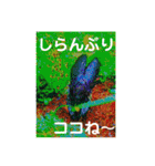 りいのすけスタンプ鳥、矮鶏、トンビ、鶉（個別スタンプ：6）