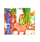 りいのすけスタンプ鳥、矮鶏、トンビ、鶉（個別スタンプ：24）