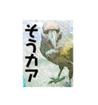 りいのすけスタンプ鳥、矮鶏、トンビ、鶉（個別スタンプ：33）