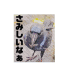 りいのすけスタンプ鳥、矮鶏、トンビ、鶉（個別スタンプ：34）