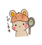 パステル  オコジョちゃん3（個別スタンプ：2）